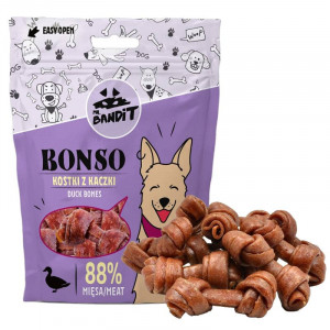 MR.BANDIT BONSO DUCK gardums suņiem Pīles gaļa 500g